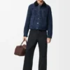 Trucker Jacket in Shearling
