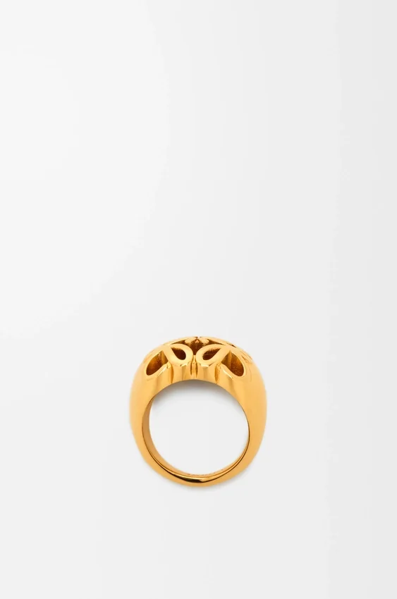 Anagram Bombé Signet Ring Anagram Bombé Signet Ring