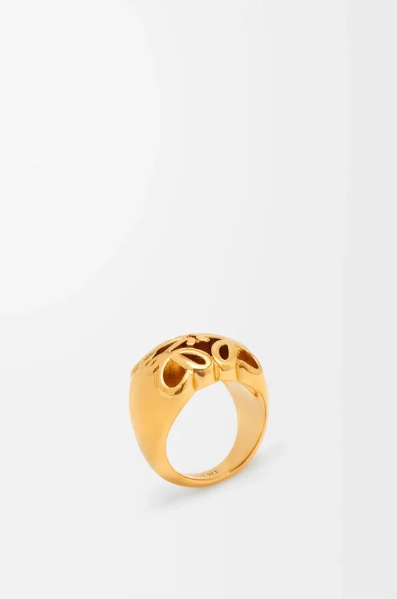 Anagram Bombé Signet Ring Anagram Bombé Signet Ring