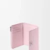 Anagram Small Vertical Wallet in Pebble Grained Calfskin