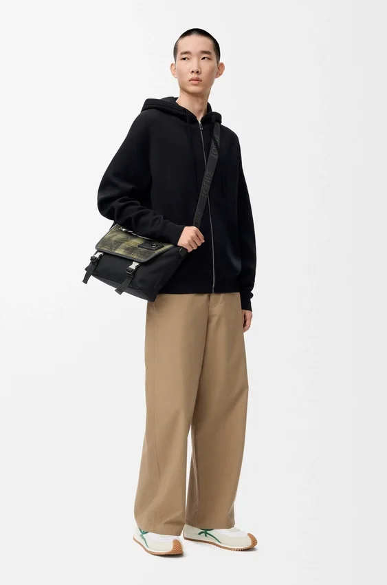 Anagram Zip-Up Hoodie in Wool Anagram Zip-Up Hoodie in Wool
