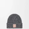 Beanie in Wool and Cashmere Blend
