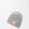 Beanie in Wool and Cashmere Blend