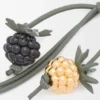 Berry Charm in Classic Calfskin