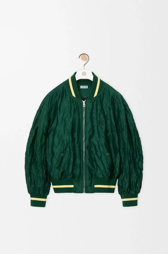 Bomber Jacket in Technical Fabric Bomber Jacket in Technical Fabric