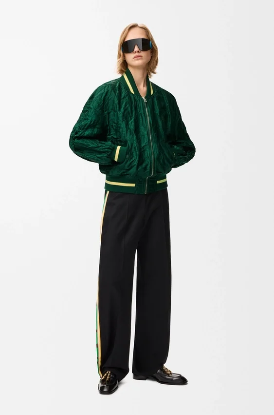 Bomber Jacket in Technical Fabric Bomber Jacket in Technical Fabric
