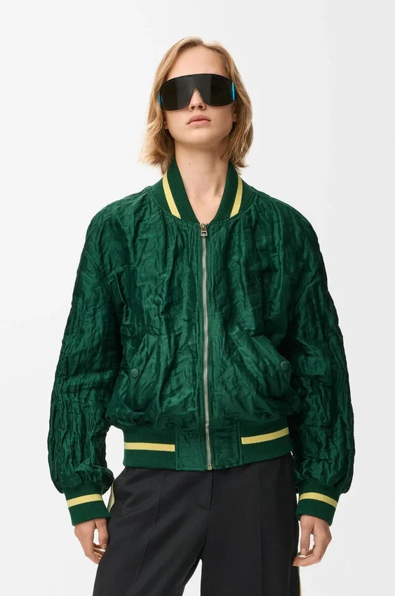 Bomber Jacket in Technical Fabric Bomber Jacket in Technical Fabric