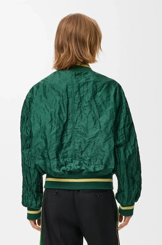 Bomber Jacket in Technical Fabric Bomber Jacket in Technical Fabric