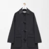 Coat in Wool and Cashmere