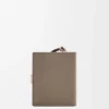 Compact Zip Wallet in Soft Grained Calfskin