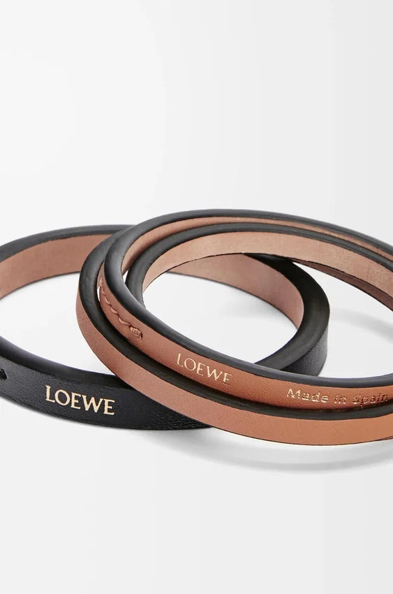 Double Bangle Set in Classic Calfskin Double Bangle Set in Classic Calfskin