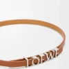 Double Wrap Loewe Bracelet in Calfskin