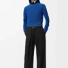 Elasticated Trousers in Wool