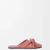 Flamenco Knot Mule in Lambskin