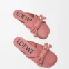 Flamenco Knot Mule in Lambskin
