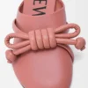 Flamenco Knot Mule in Lambskin