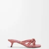 Flamenco Knot Sandal in Lambskin