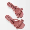 Flamenco Knot Sandal in Lambskin