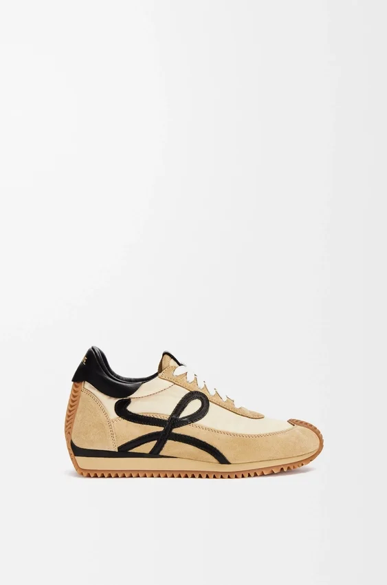 Flow Runner in Nylon and Suede Flow Runner in Nylon and Suede