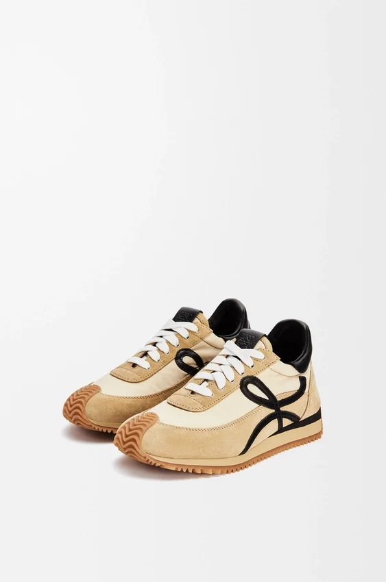 Flow Runner in Nylon and Suede Flow Runner in Nylon and Suede