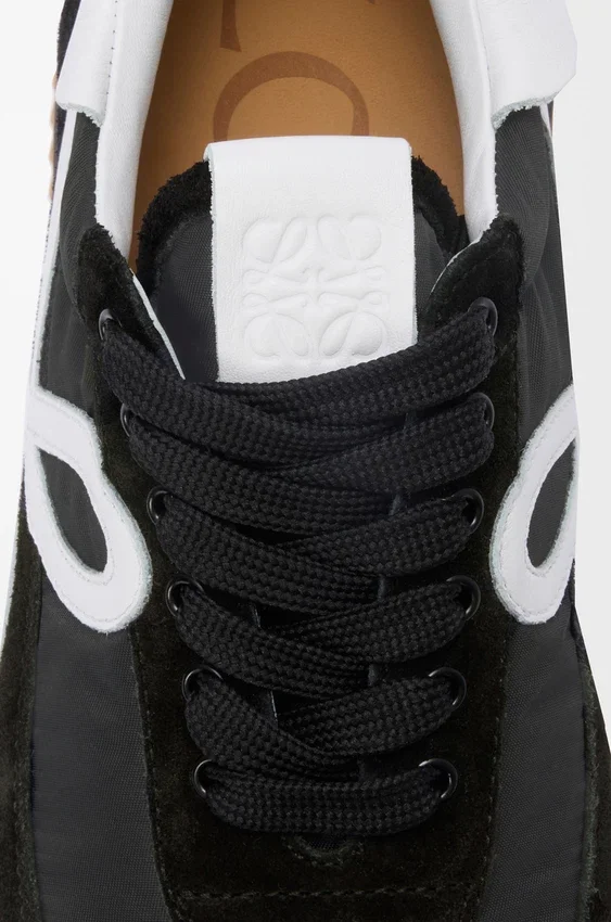Flow Runner in Nylon and Suede Flow Runner in Nylon and Suede