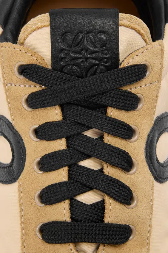 Flow Runner in Nylon and Suede Flow Runner in Nylon and Suede