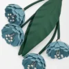 Flower Charm in Classic Calfskin