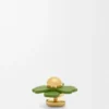 Flower Pin in Calfskin