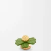 Flower Pin in Calfskin