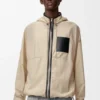 Hooded Jacket in Technical Shell