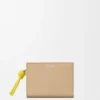 Knot Compact Wallet in Shiny Nappa Calfskin