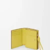 Knot Compact Wallet in Shiny Nappa Calfskin