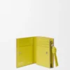 Knot Compact Wallet in Shiny Nappa Calfskin