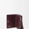 Knot Compact Wallet in Shiny Nappa Calfskin