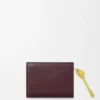 Knot Compact Wallet in Shiny Nappa Calfskin