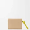 Knot Compact Wallet in Shiny Nappa Calfskin