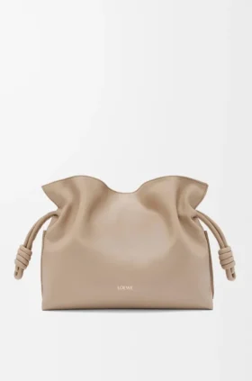 Large Flamenco Clutch in Nappa Calfskin