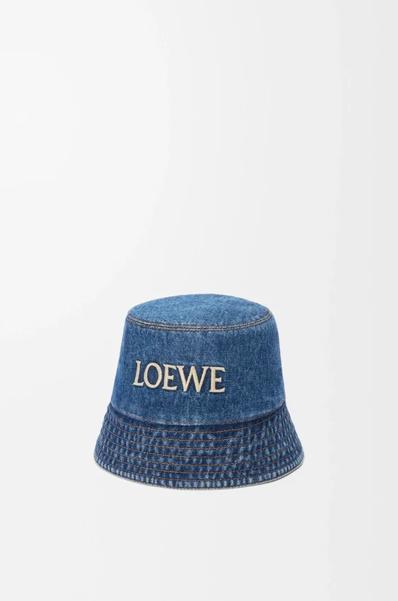 Loewe Bucket Hat in Denim Loewe Bucket Hat in Denim