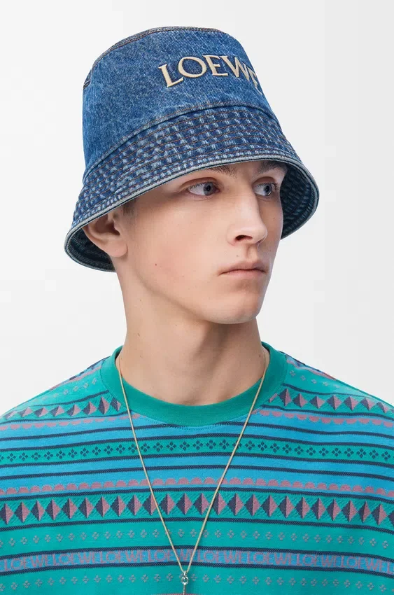 Loewe Bucket Hat in Denim Loewe Bucket Hat in Denim