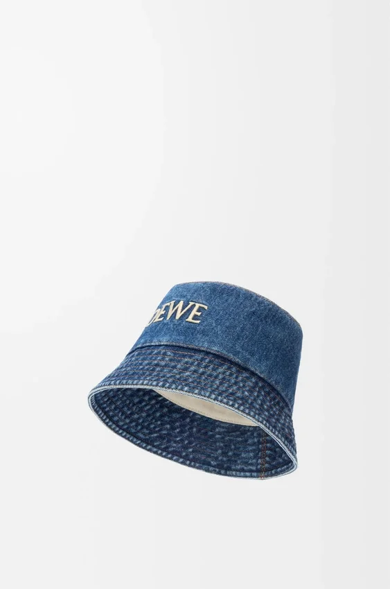 Loewe Bucket Hat in Denim Loewe Bucket Hat in Denim