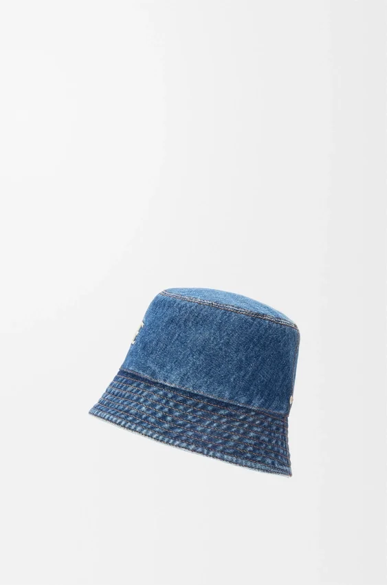 Loewe Bucket Hat in Denim Loewe Bucket Hat in Denim