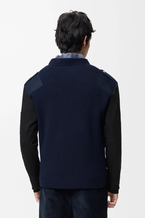 Long Sleeve Top in Cotton Blend Long Sleeve Top in Cotton Blend