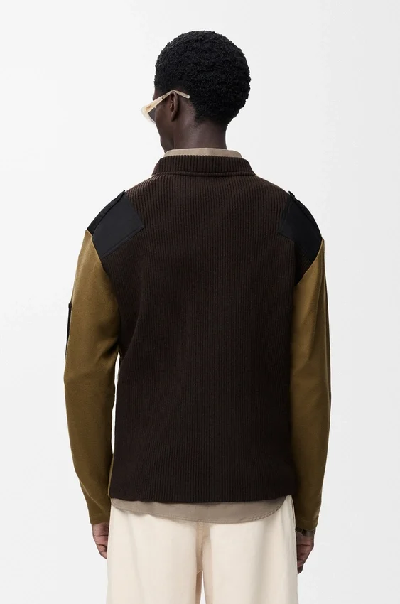 Long Sleeve Top in Cotton Blend Long Sleeve Top in Cotton Blend