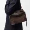Medium Amazona 180 Bag in Suede