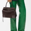 Medium Amazona 180 Bag in Suede