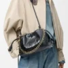 Medium Flamenco Purse in Hagfish
