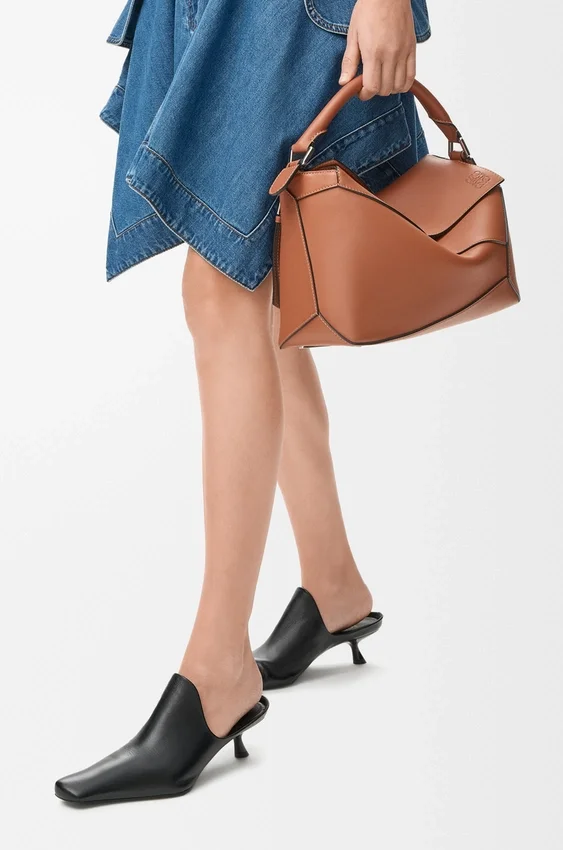Medium Puzzle Edge Bag in Classic Calfskin Medium Puzzle Edge Bag in Classic Calfskin