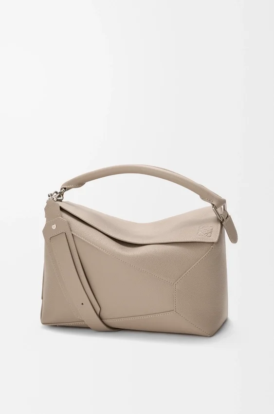 Medium Puzzle Edge Bag in Soft Grained Calfskin Medium Puzzle Edge Bag in Soft Grained Calfskin