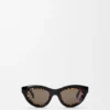 Mini Anagram Cateye Sunglasses