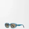 Mini Anagram Steps Rectangular Sunglasses